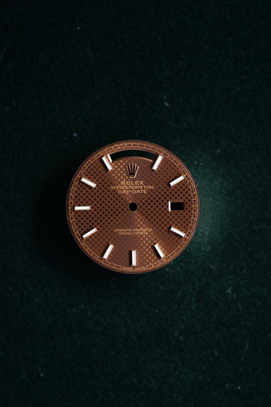 Rolex Day-Date 40 mm Zifferblatt "choco braun" für 228235 / 228245
