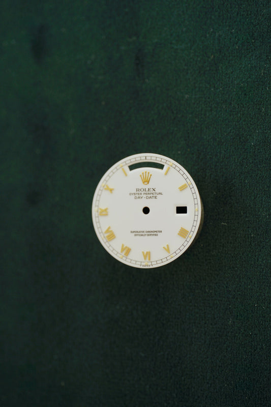 Rolex NOS white roman dial for Day-Date 36 mm 18238 / 18038 and others