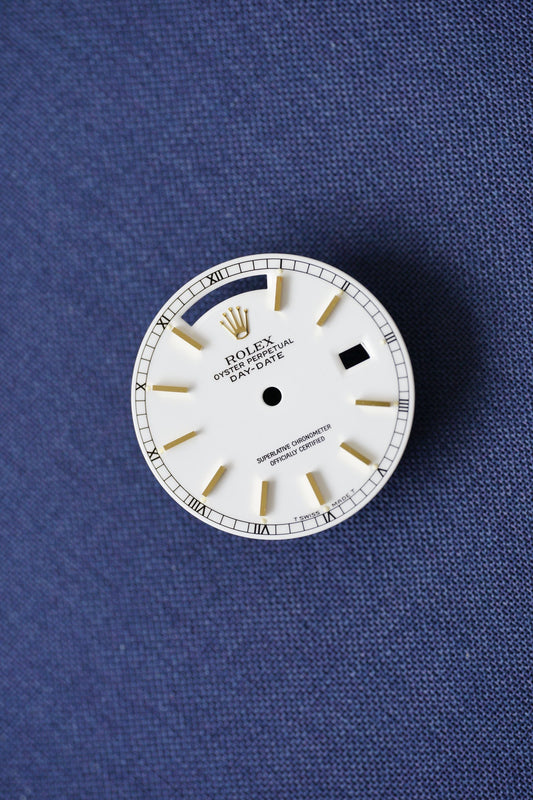 Rolex NOS Tritium white dial für Day-Date 36 mm 18238 / 18038 / 118238 and others
