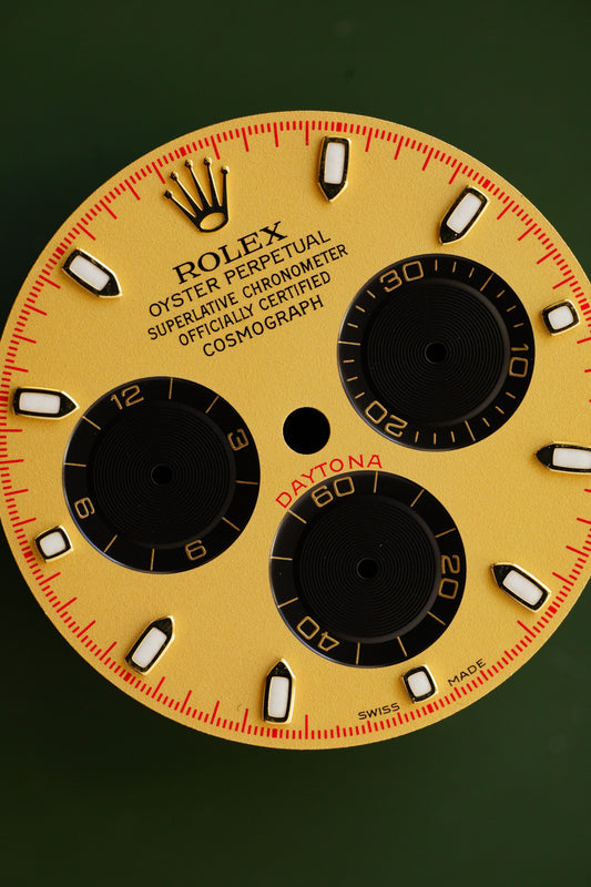 Rolex NOS Zifferblatt "Paul Newman Dial" Chromalight für Daytona 116508 / 116503 / 116528 / 116523