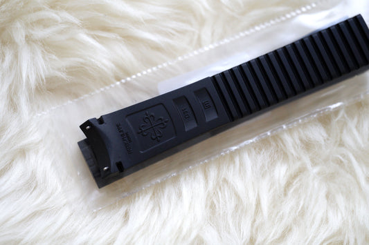 NOS Patek Philippe H970.1250. NT black rubber strap for Aquanaut Ref. 5164A