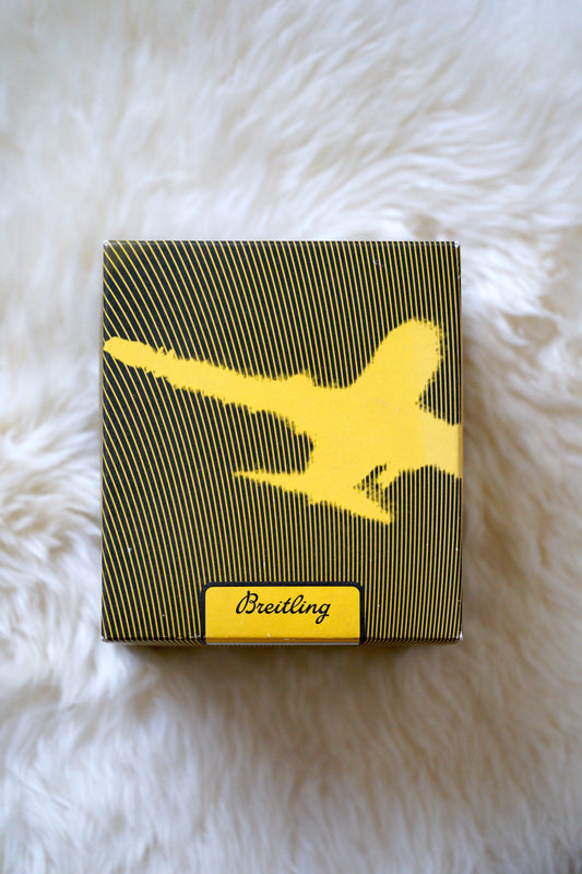 Breitling Vintage bakelite watch box including outer box