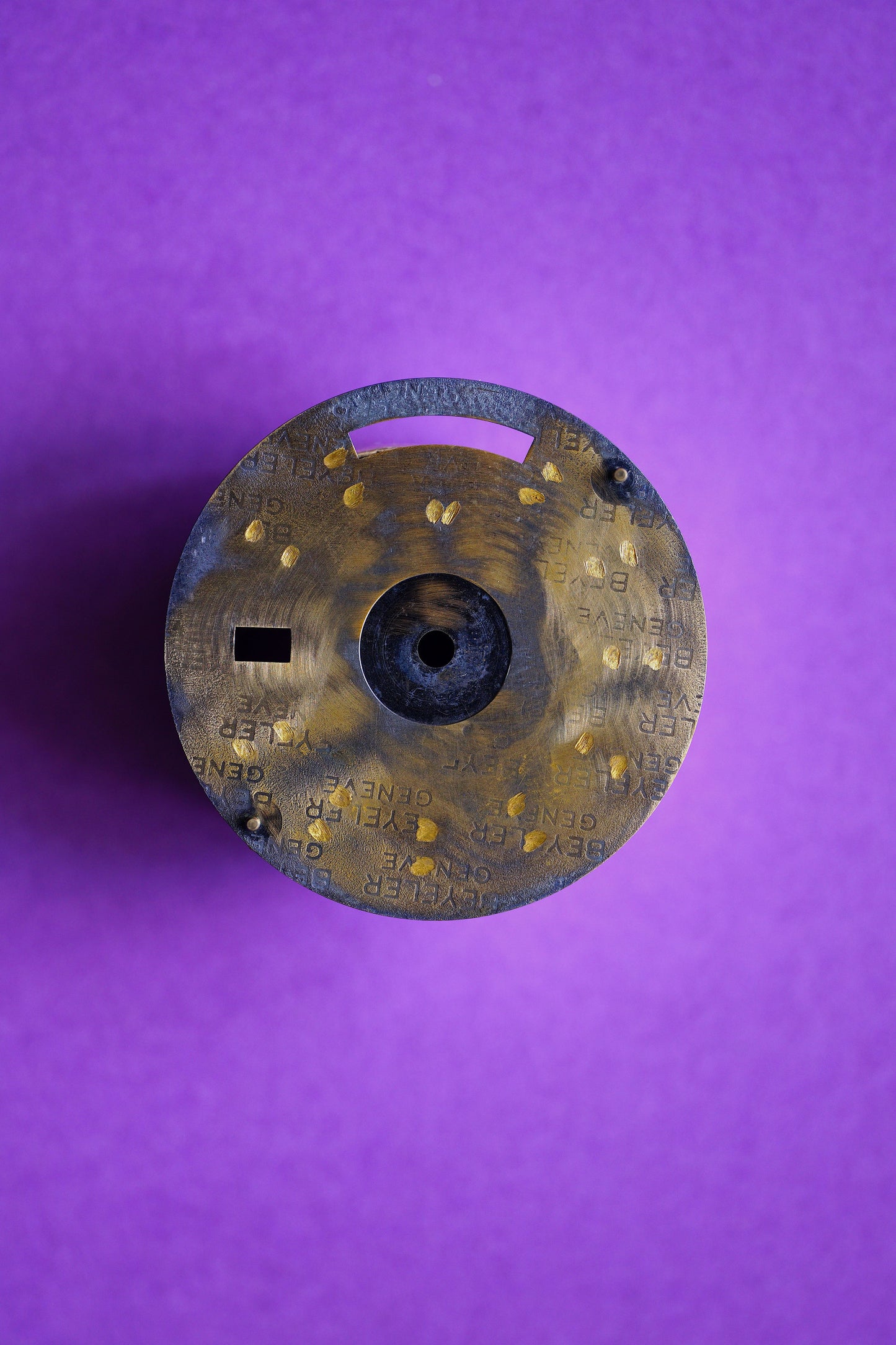 Rolex NOS Zifferblatt blau Tritium für Oysterquartz Day-Date 36 mm 19019 18kt gold