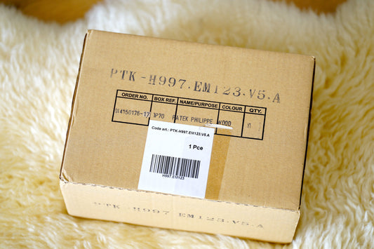 Patek Philippe NOS wood box Ref. H997.EM12 for Nautilus & Aquanaut models