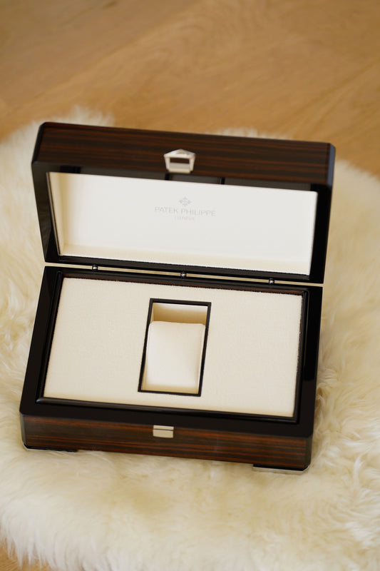Patek Philippe NOS wood box Ref. H997.EM12 for Nautilus & Aquanaut models