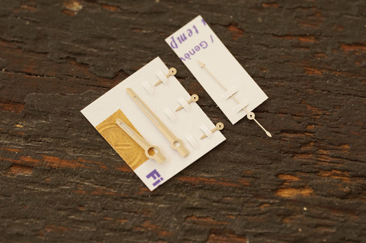 Rolex NOS chromalight handset for ice blue dial for platinum Daytona 116506