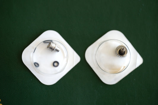Rolex NOS crown & tube B24-703-0 and B24-7030-0