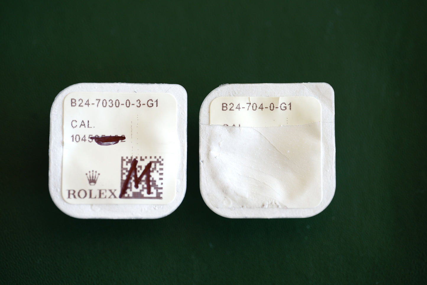 Rolex Krone & Tubus stahl B24-704-0 & B24-7030-0 für Sportmodelle Daytona, Submariner, GMT