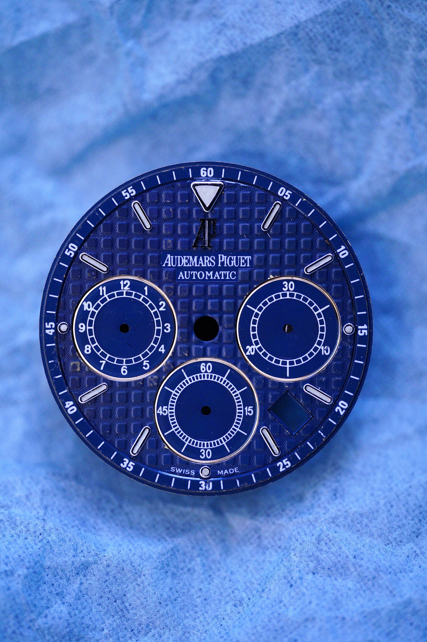 Audemars Piguet Zifferblatt blau für Royal Oak Kasparov 25860ST