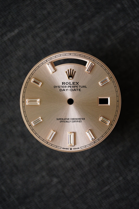 Rolex Baguette Diamant Zifferblatt für Day-Date 40 mm 228235| 228345 und andere