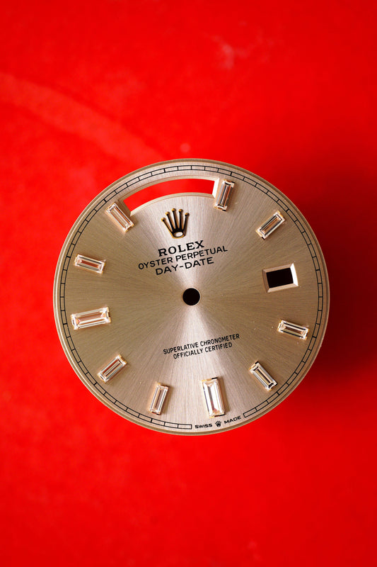 Rolex Baguette Diamant Zifferblatt für Day-Date 40 mm 228235| 228345 und andere