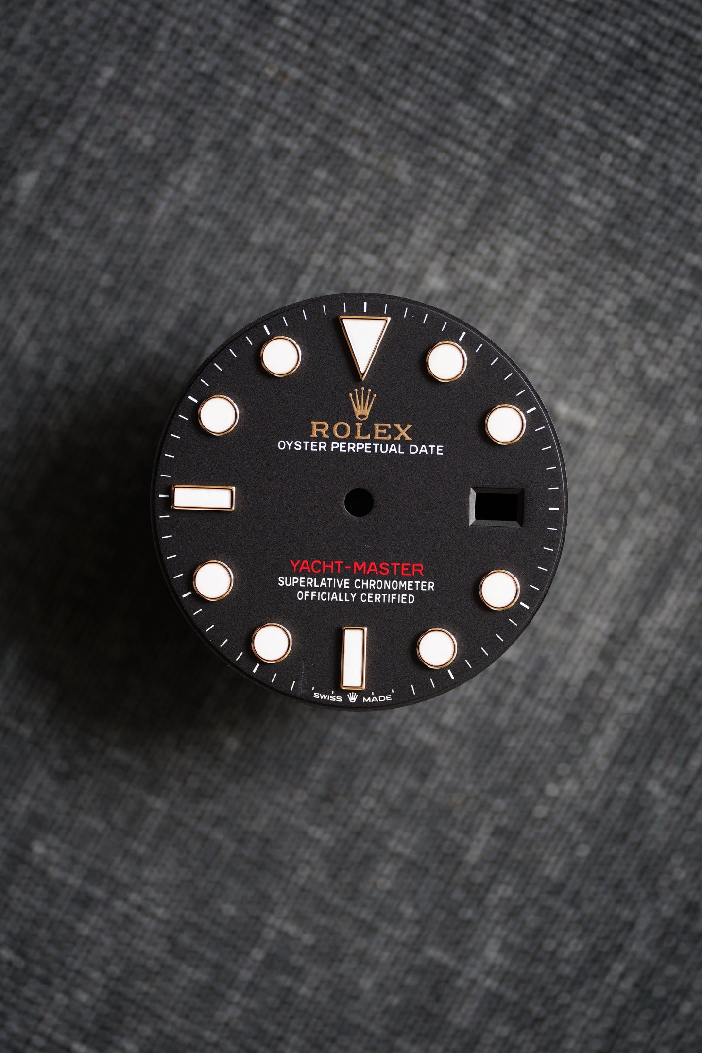 Rolex Zifferblatt für Oysterflex Yacht-Master 40mm 18k Roségold 126655