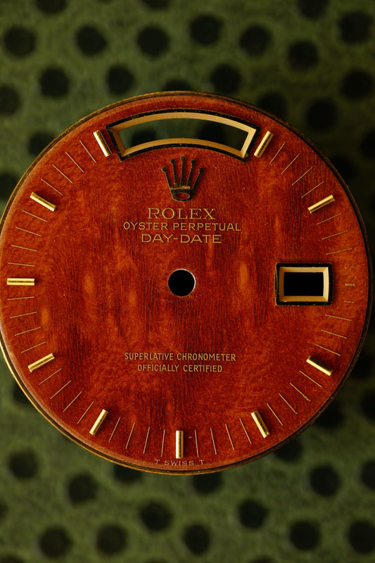 Rolex "wood dial" Holz Zifferblatt für OP Day-Date 36 mm 18038 | 18238