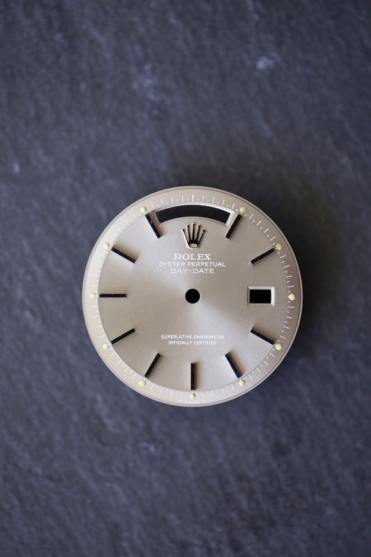 Rolex Zifferblatt für Day-Date 36 mm weiß gold 1803/9 | 1803/6 | 1802 Tritium