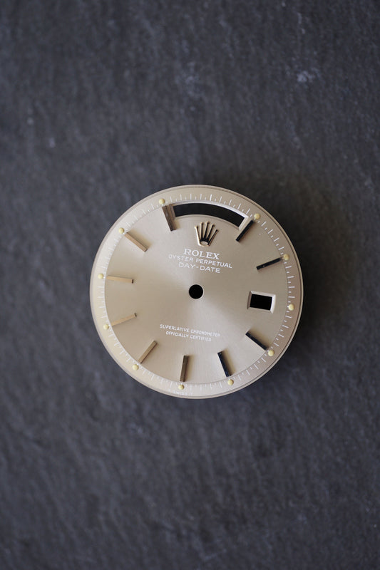 Rolex Zifferblatt für Day-Date 36 mm weiß gold 1803/9 | 1803/6 | 1802 Tritium