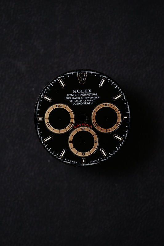 Rolex Patrizzi dial for Zenith Cosmograph Daytona 16520 Tritium "regular 6"