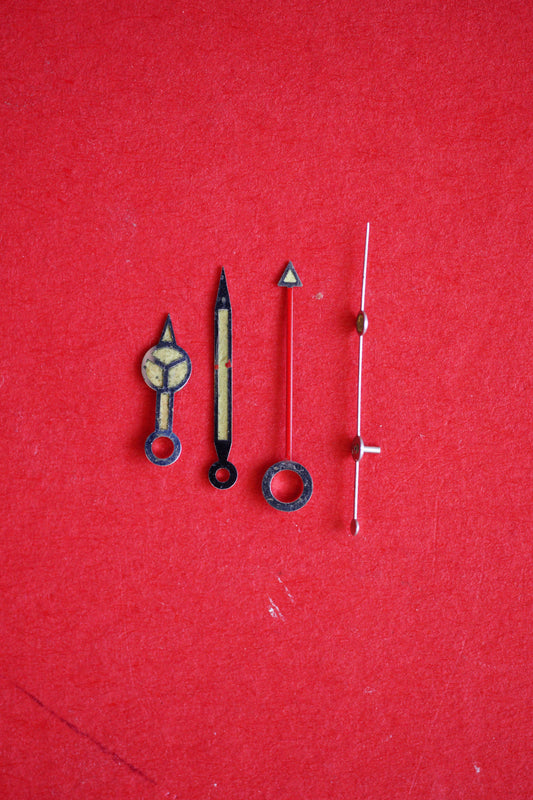 Rolex "Zinc Sulfide" short glow hands for GMT-Master 1675