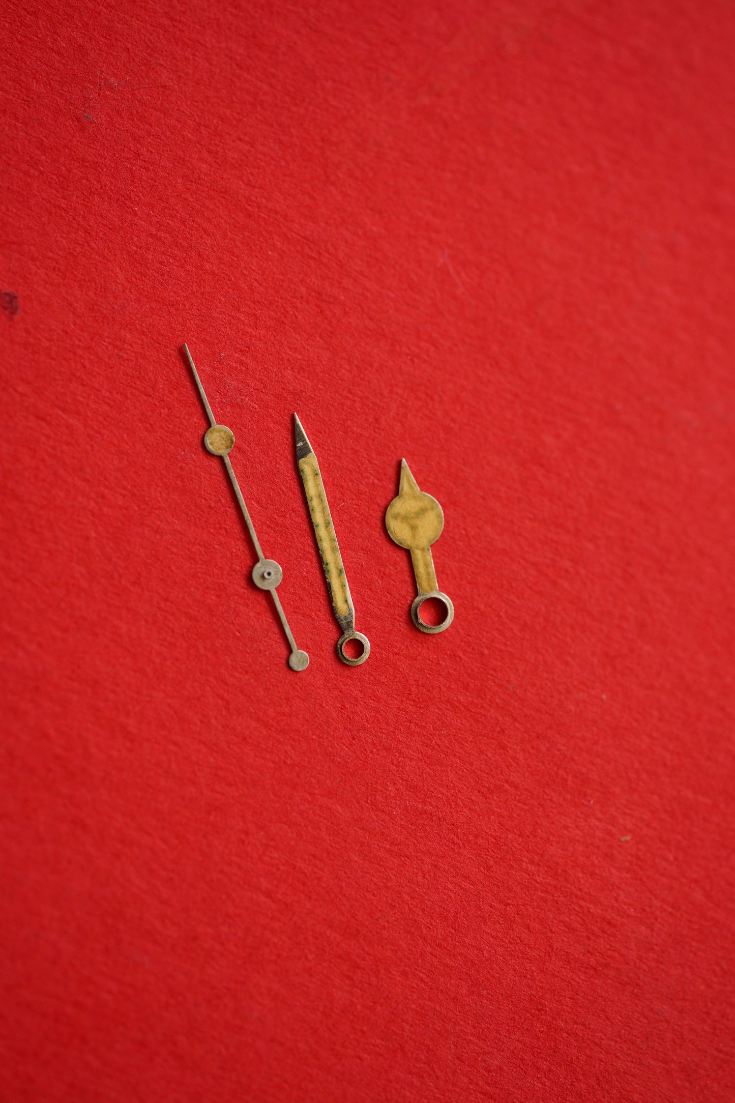 Rolex Patina Tritium Zeiger für Submariner 16800 / 16610 & Sea-Dweller 16600 / 16660