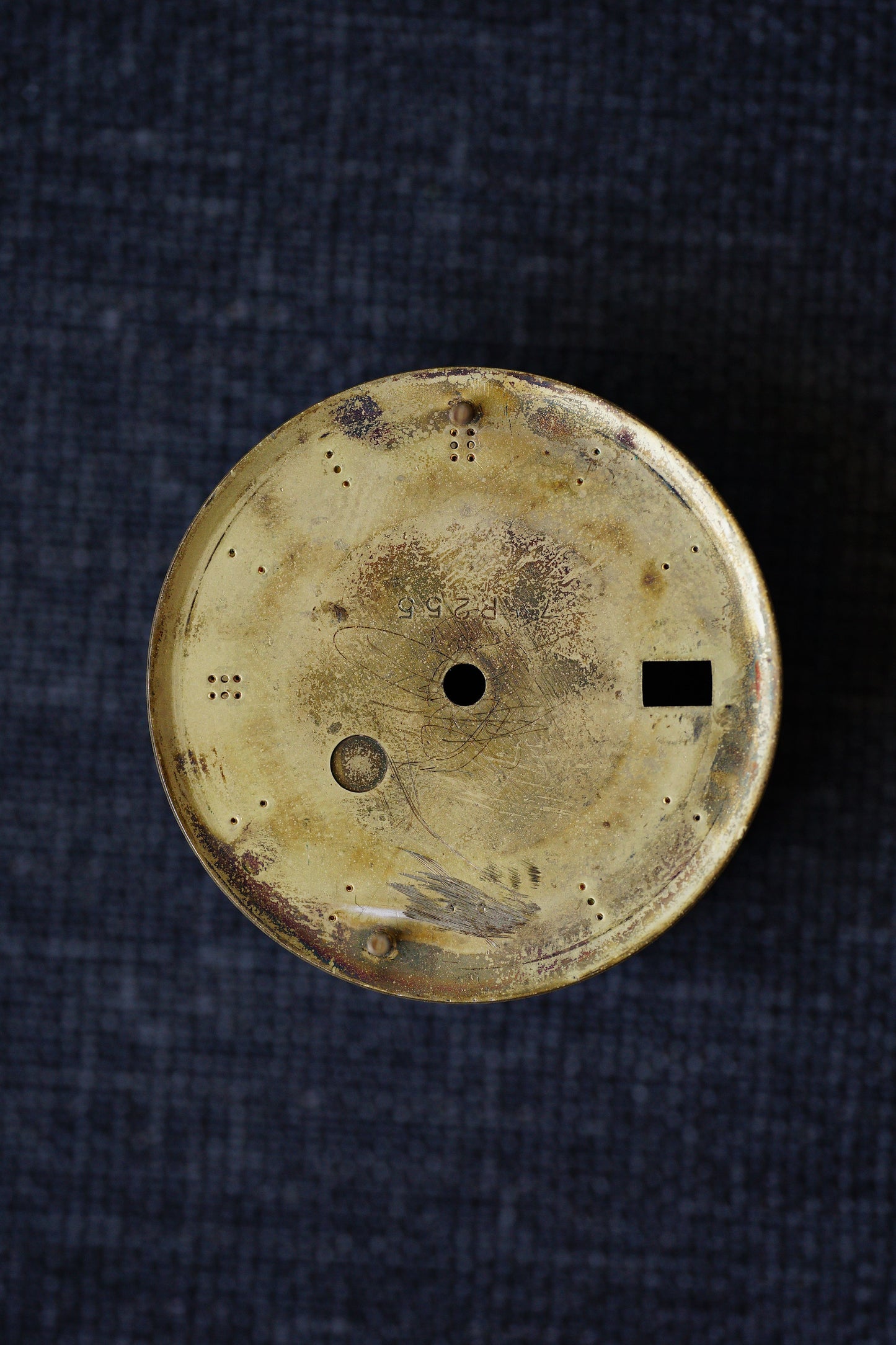 Rolex "Linen" Zifferblatt für 1601 | 1603 Stahl-Gold oder Vollgold Versionen - in sehr gutem Zustand