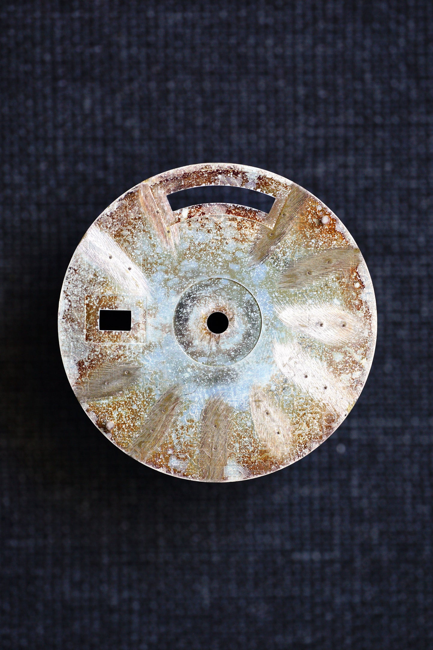 Rolex Zifferblatt silber mit weißgold Indexen für Day-Date 36 mm 18239 / 18039 und andere