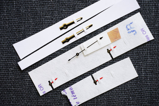 Rolex NOS "Racing Dial" handset red (red Hands) for Daytona 116523 | 116528 | 116518 and other Luminova