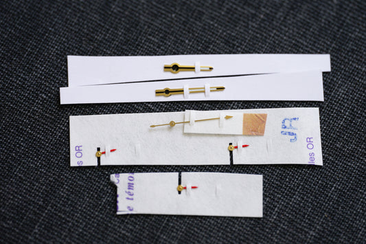 Rolex NOS "Racing Dial" handset red (red Hands) for Daytona 116523 | 116528 | 116518 and other Luminova