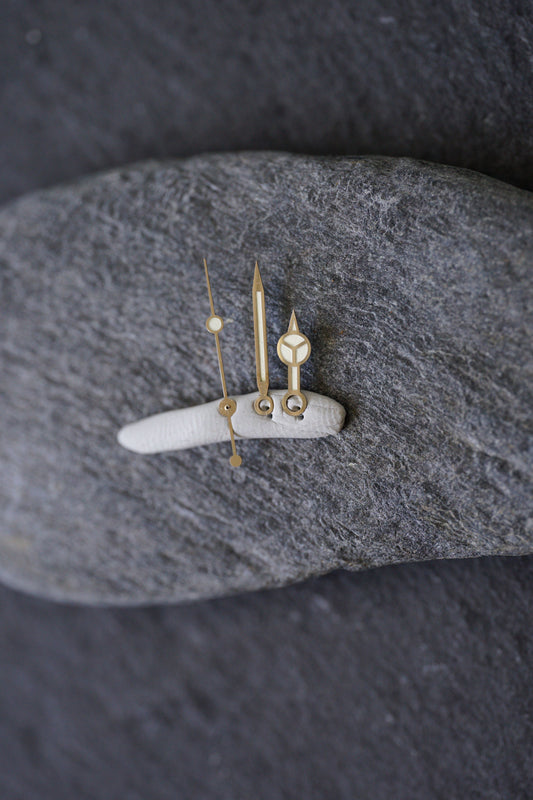 Rolex patina tritium hands for Submariner 16800 / 16610 & Sea-Dweller 16600 / 16660