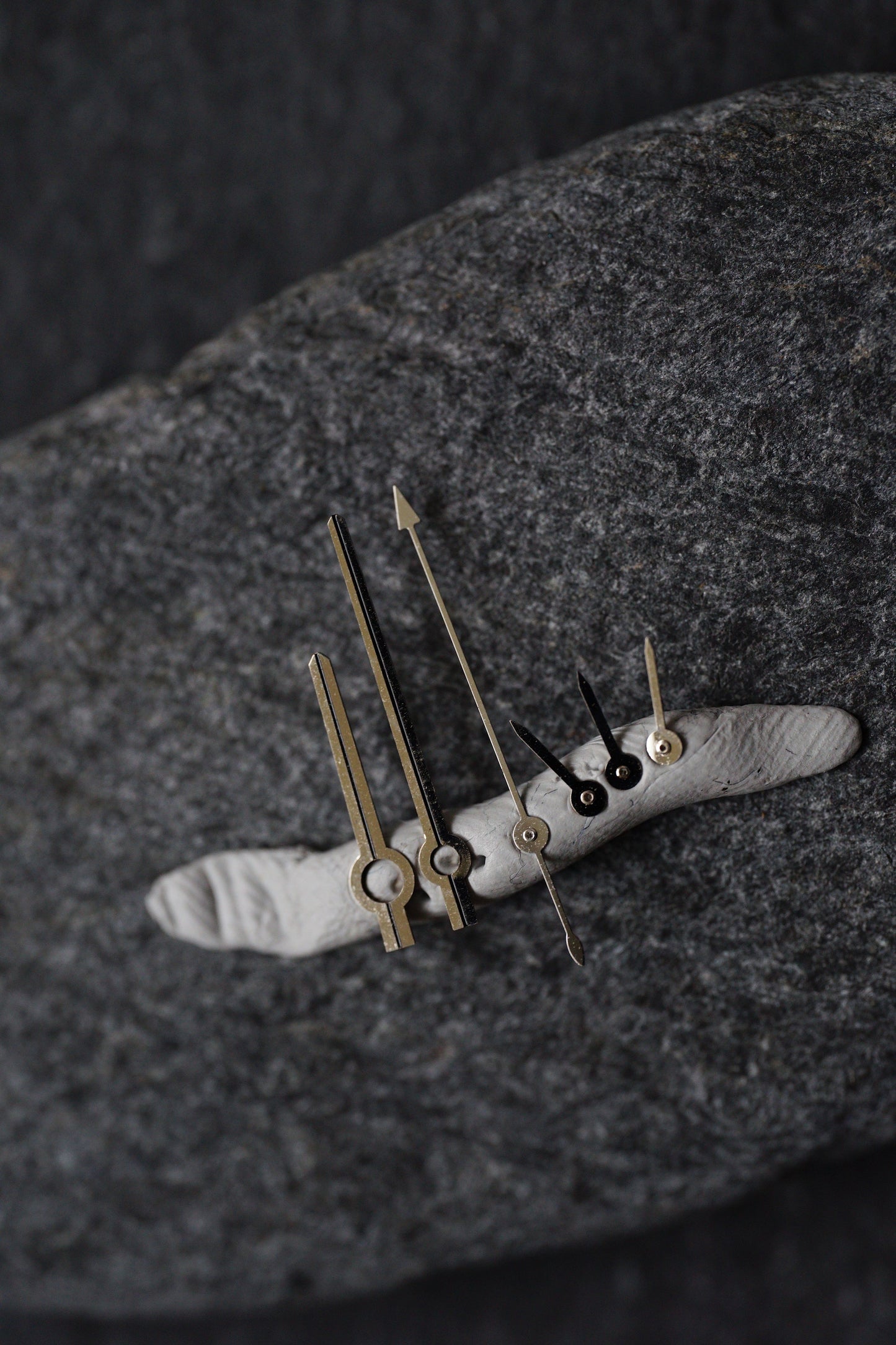 Rolex "No Lume thin Hands" Zeigersatz für Daytona Zenith 16520 | 16519 Schmale Version