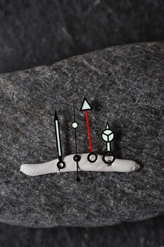 Rolex Luminova set of hands | handset for Explorer 16570 | 16550 & GMT 16750 | 16700 | 16710