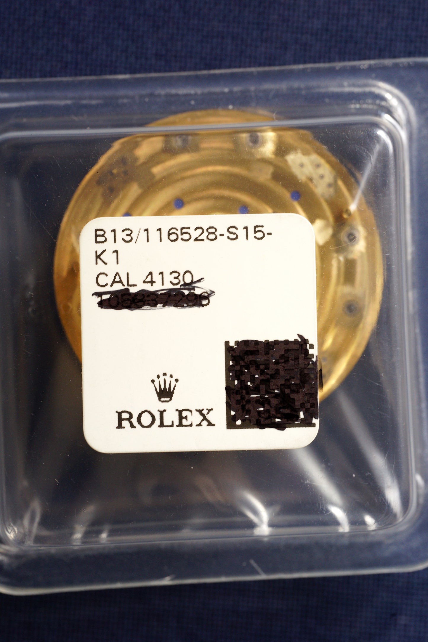Rolex NOS Sodalite | Sodalith Diamant Zifferblatt blau für Cosmograph Daytona 116509 | 116519 im Blister