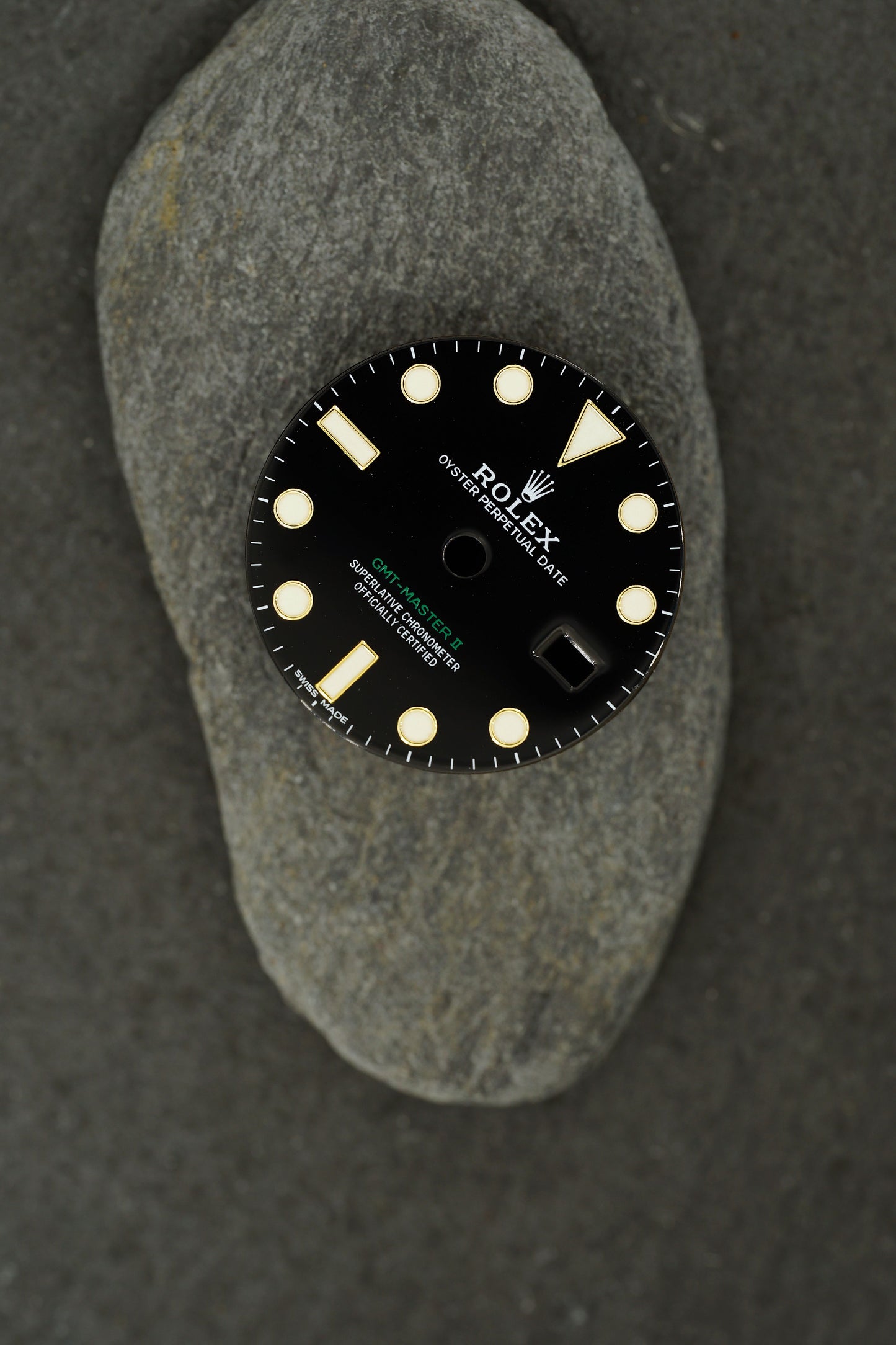 Rolex Zifferblatt schwarz für GMT-Master 116718 / 116718LN Chromalight