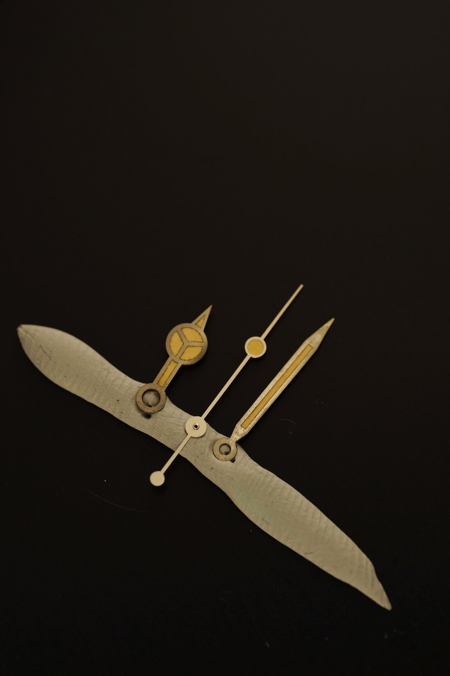 Rolex Zeiger für Submariner 1680 & Sea-Dweller 1665 Tritium Patina