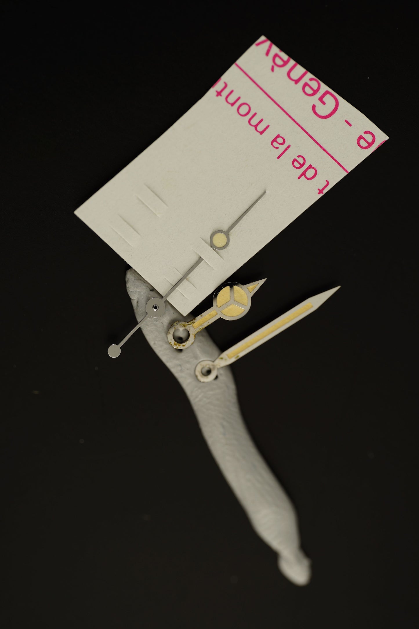 Rolex Zeiger für Submariner 1680 & Sea-Dweller 1665 Tritium Patina