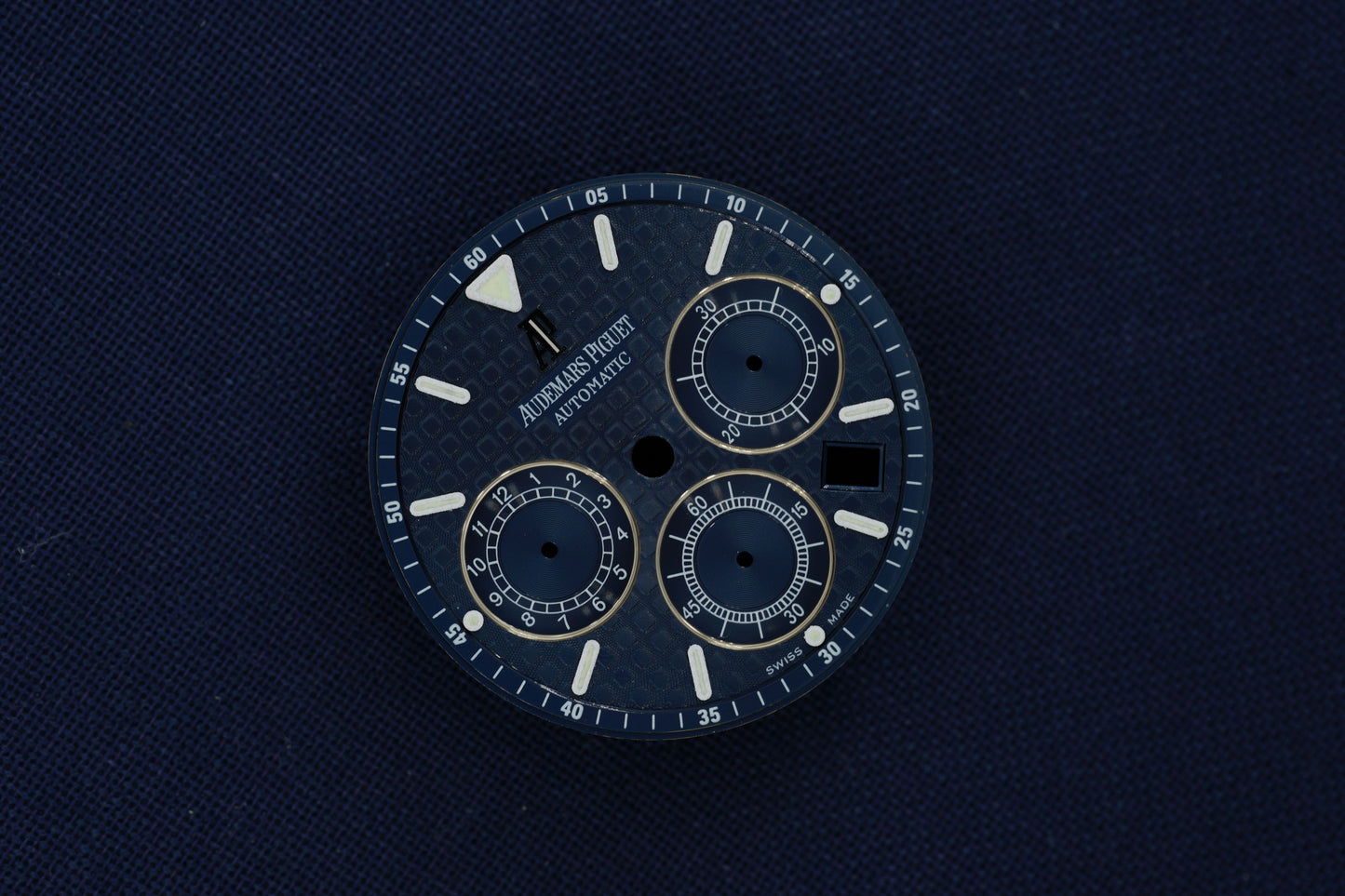 Audemars Piguet Zifferblatt blau für Royal Oak Kasparov 25860ST