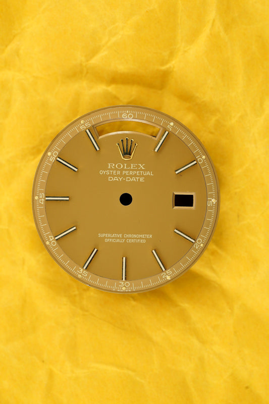 Rolex Zifferblatt "Havanna" braun für Day-Date 1803 | 1802 und andere Tritium