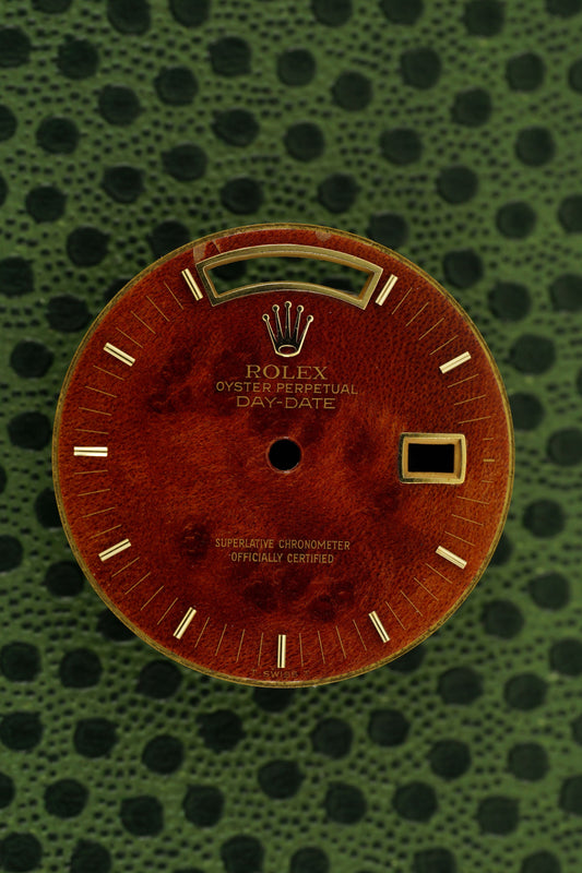 Rolex "Wood Dial" Holz Zifferblatt für OP Day-Date 36 mm 18038 | 18238