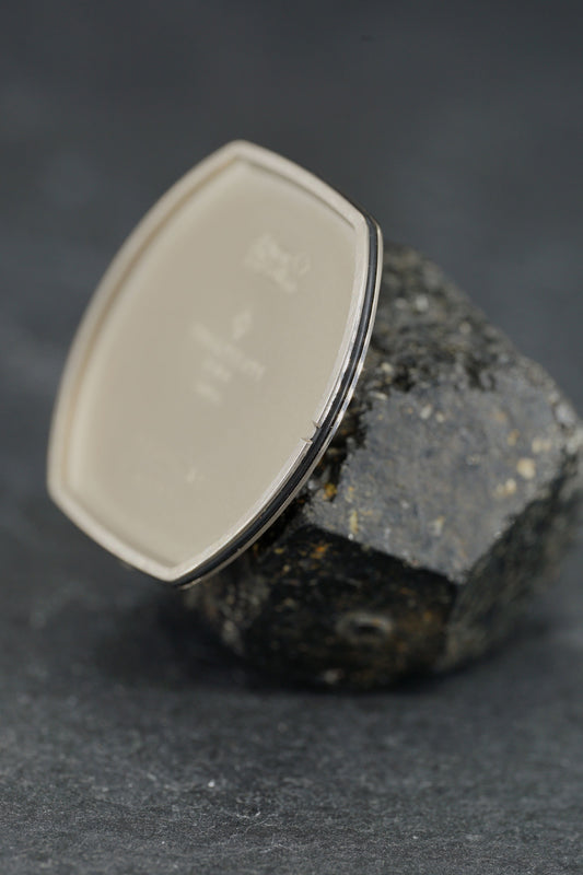 Patek Philippe Rückdeckel massiv 18kt Weißgold für Perpetual Calendar Ref. 5041 (serial. 4032631)