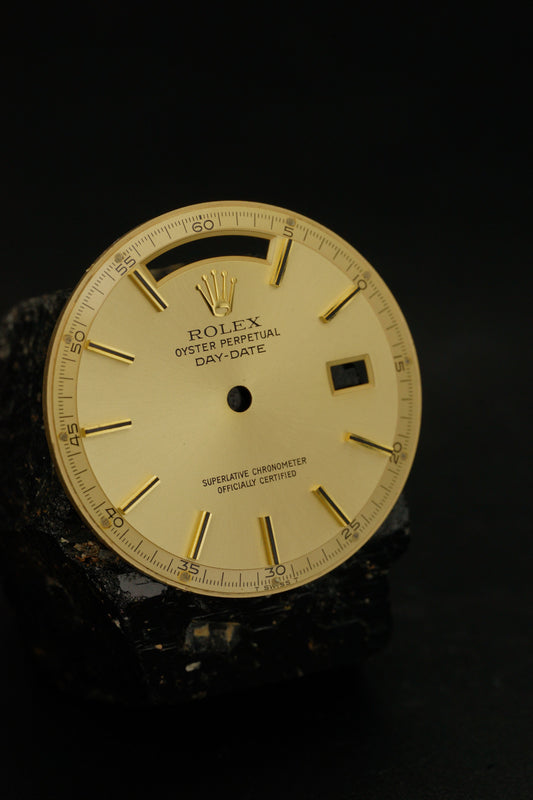 Rolex Champagne / Gold Dial for yellow gold Day-Date 1803 Tritium