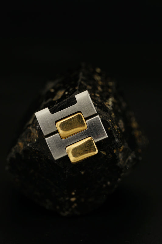 Patek Philippe Stahl / Gelbgold Glieder für Nautilus 3800