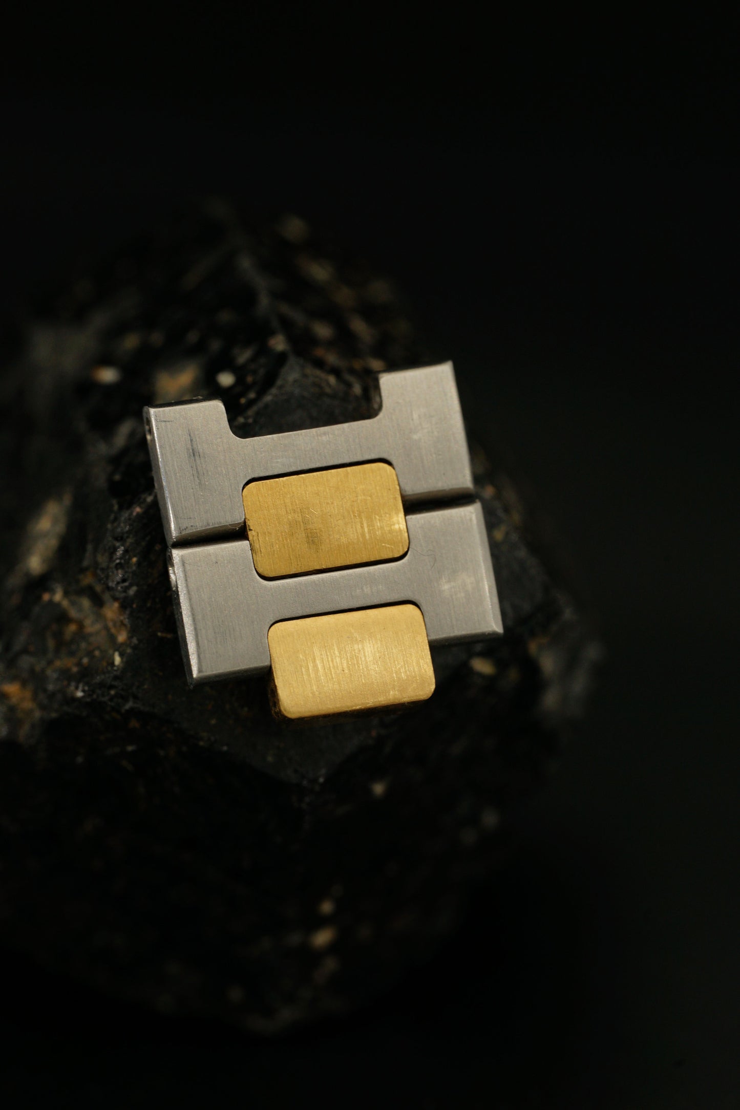 Patek Philippe stainless steel / yellow gold for Nautilus 3800