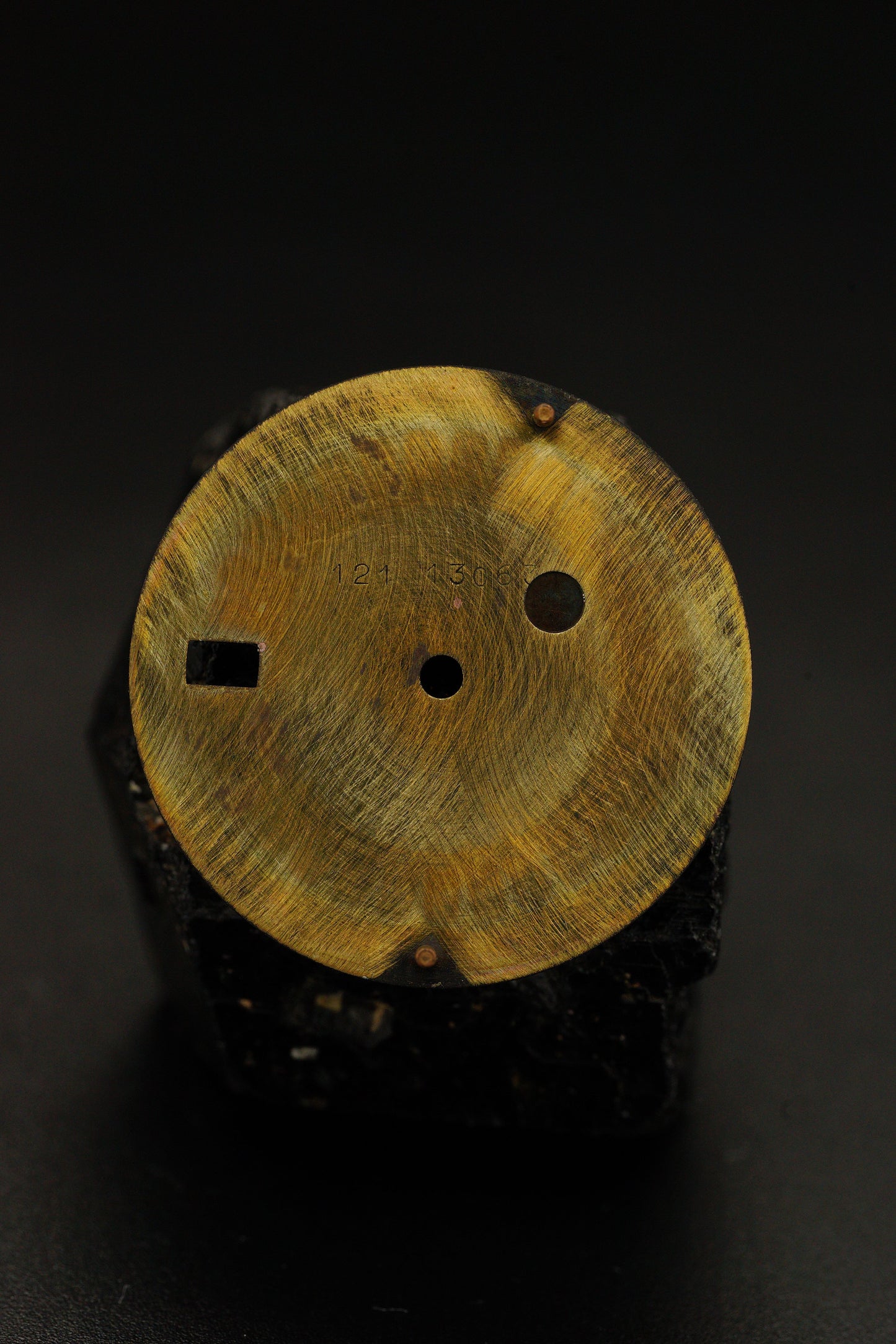 Rolex Zifferblatt MKI "Pumpkin" samt Zeigersatz für Submariner 1680 Tritium