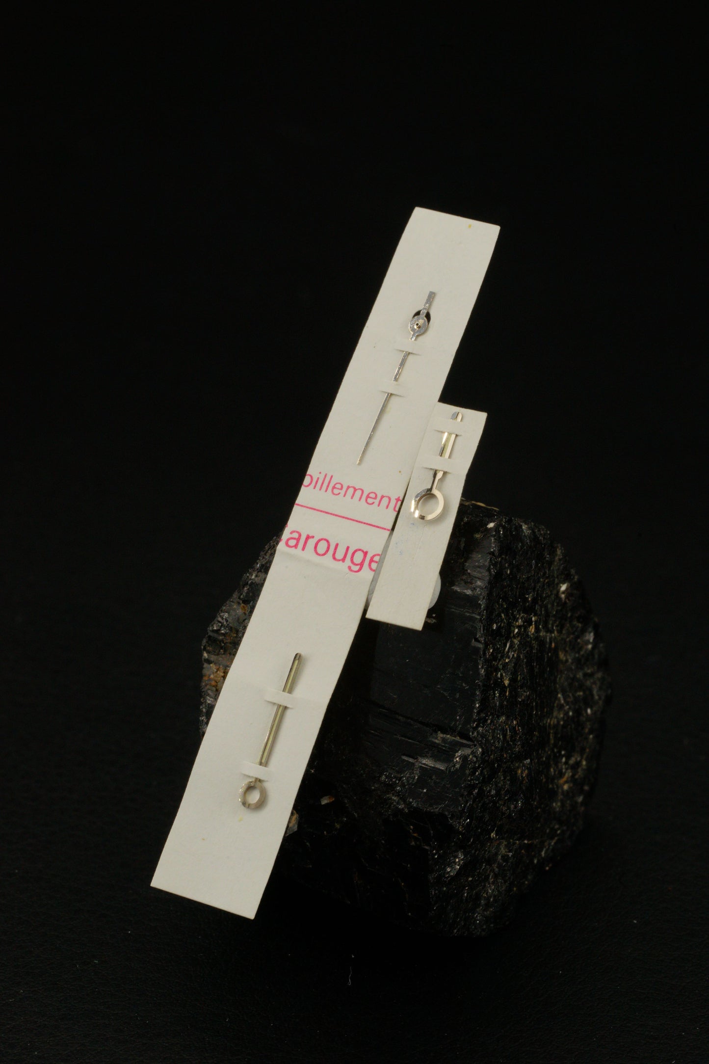 Patek Philippe NOS pointer set for Nautilus 3800 on card