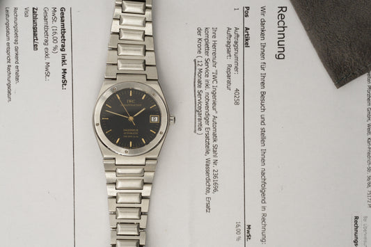 IWC 3508 / 3506.01 (Gerald Genta Design) Tritium 21 Kt Rotor (amagnetic) / IWC Service 2020