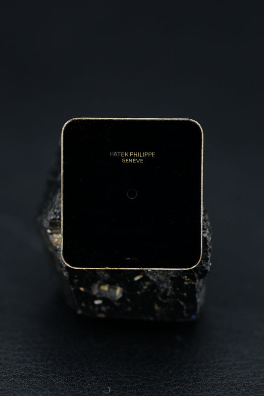 Patek Philippe ONYX Dial for Gondolo incl. NOS Handset (28,7x27,1 mm)