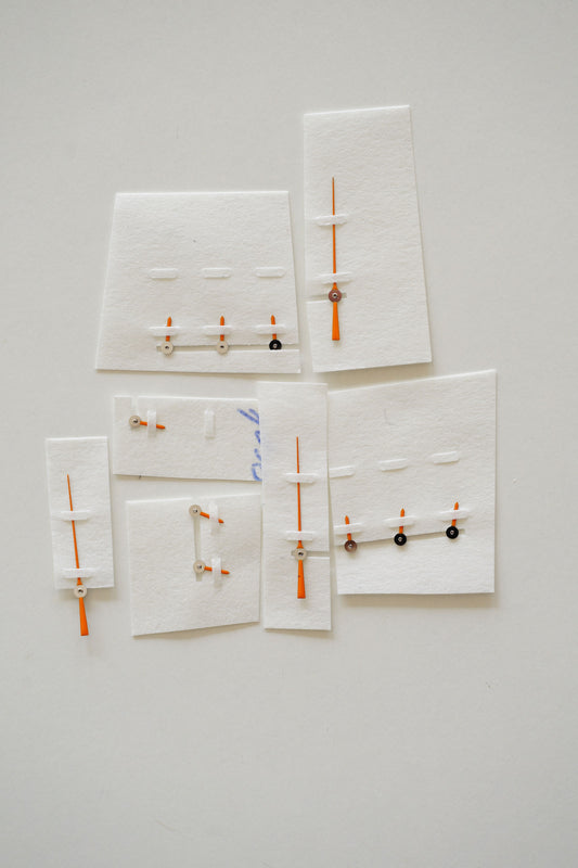 Audemars Piguet NOS Chrono- & Subdial Hand Orange for Kasparov