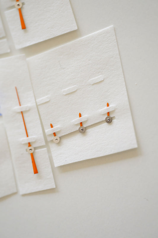 Audemars Piguet NOS Chrono- & Subdial Hand Orange for Kasparov