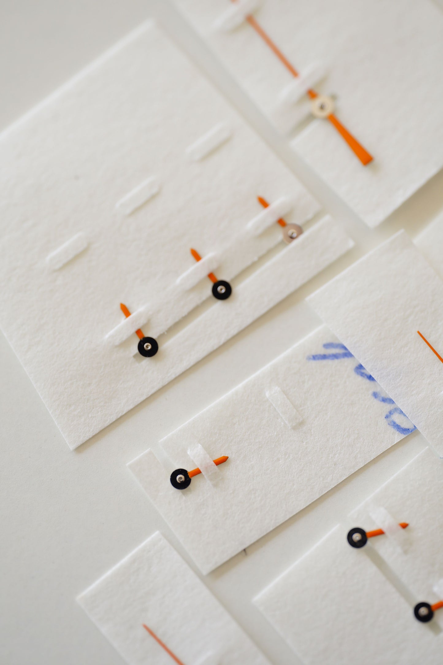 Audemars Piguet NOS Chrono- & Subdial Hand Orange for Kasparov