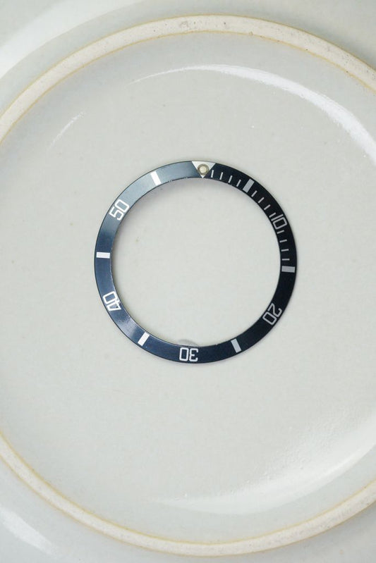 Rolex Inlay / Insert / Einlage "faded blue" blau für Submariner 5512 / 5513 / 1680 & Sea-Dweller 1665