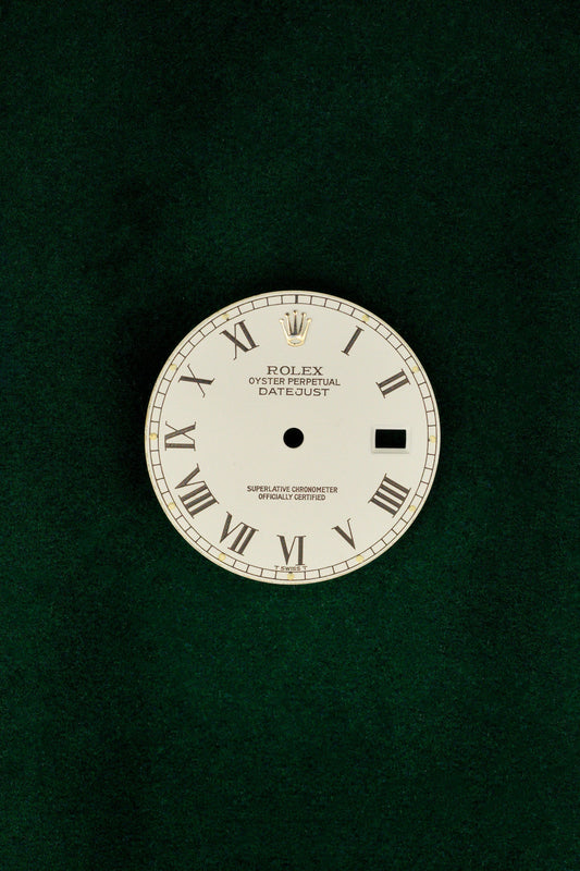 Rolex Buckley White Dial for OP Datejust 36 mm 16234 | 16200 | 16030 | 16014