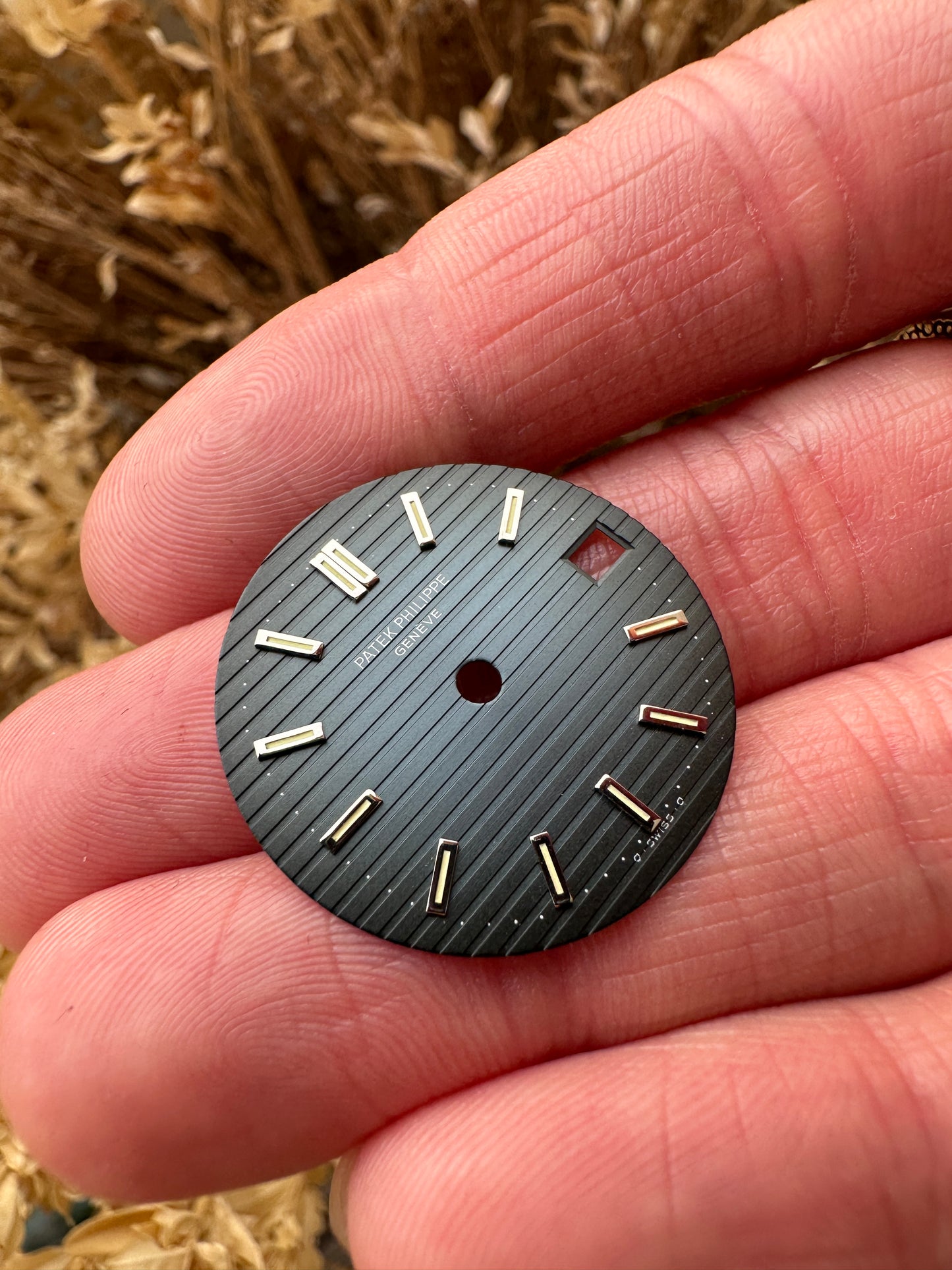 Patek Philippe NOS (!!!) Zifferblatt MKI für Nautilus 3800 Tritium